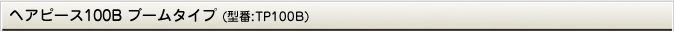�w�A�s�[�X100B�u�[���^�C�v�@�^�ԁFTP100B
